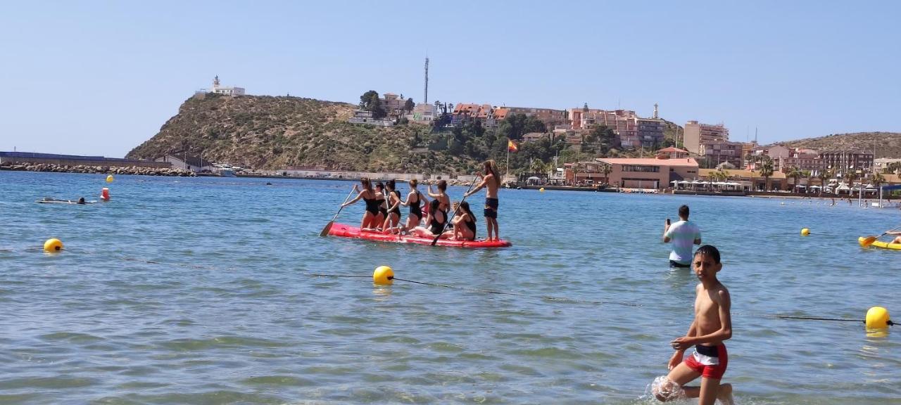 Bahia Mazarron Apartamento En Primera Linea Playa Puerto de Mazarron Luaran gambar