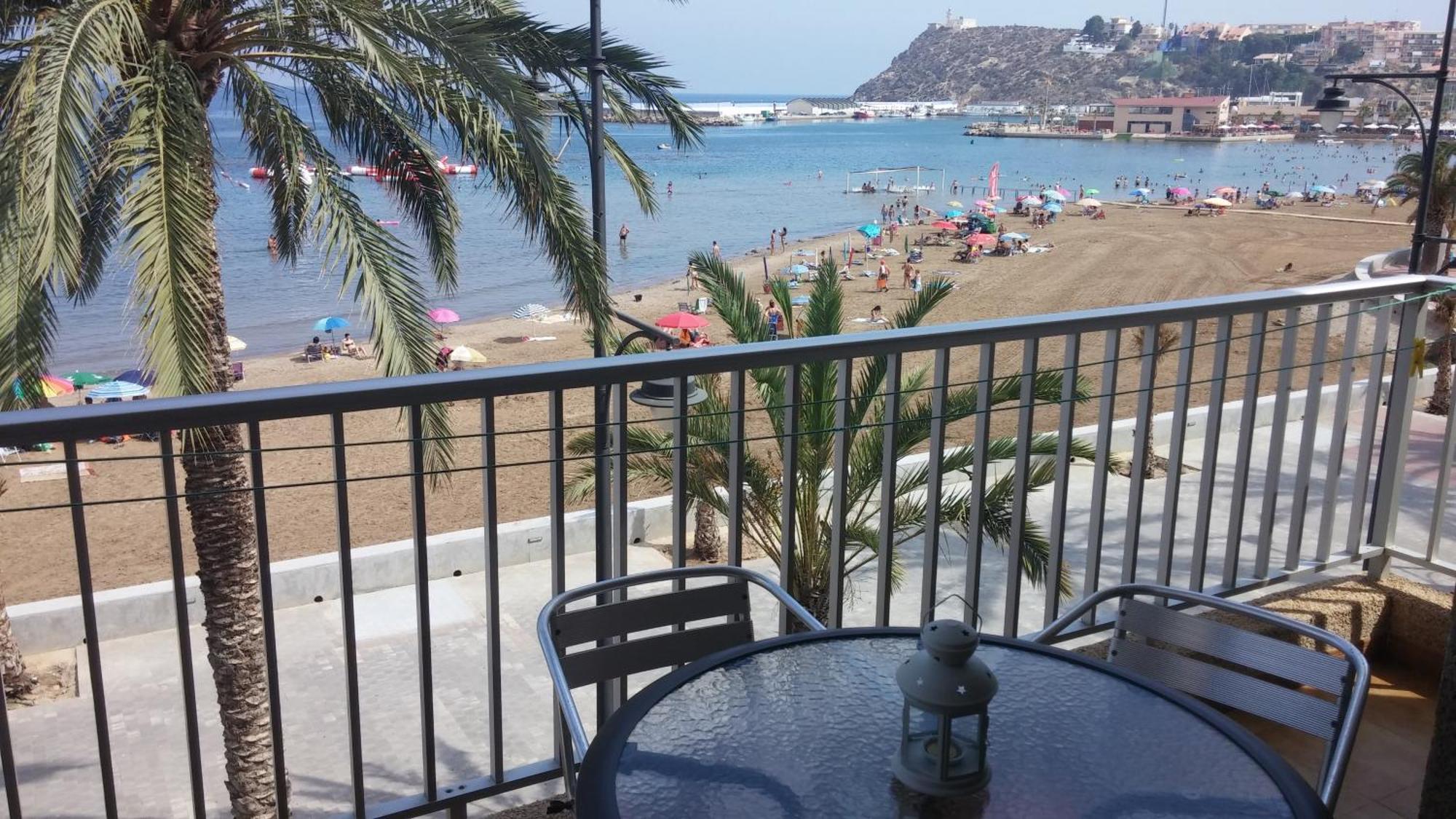 Bahia Mazarron Apartamento En Primera Linea Playa Puerto de Mazarron Luaran gambar